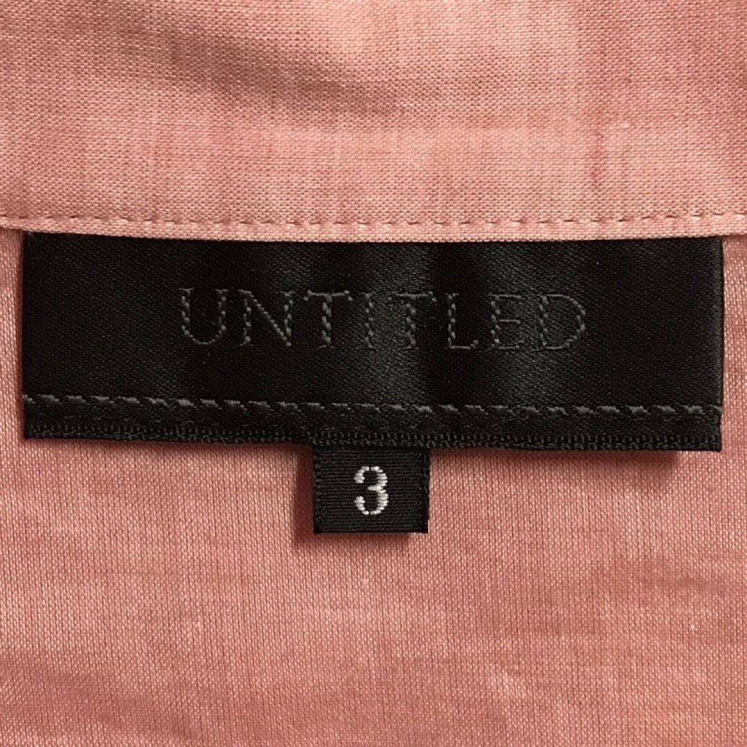 UNTITLED(アンタイトル)の★UNTITLED/アンタイトル★大きいサイズ！七分袖チュニック3(L.11号) レディースのトップス(チュニック)の商品写真