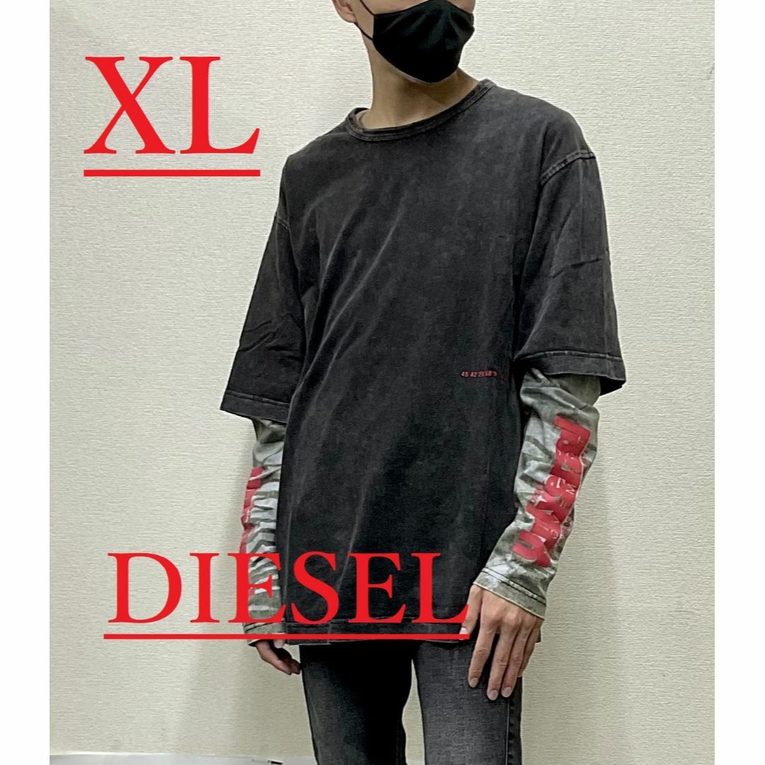 DIESEL 長袖Tシャツ - Tシャツ