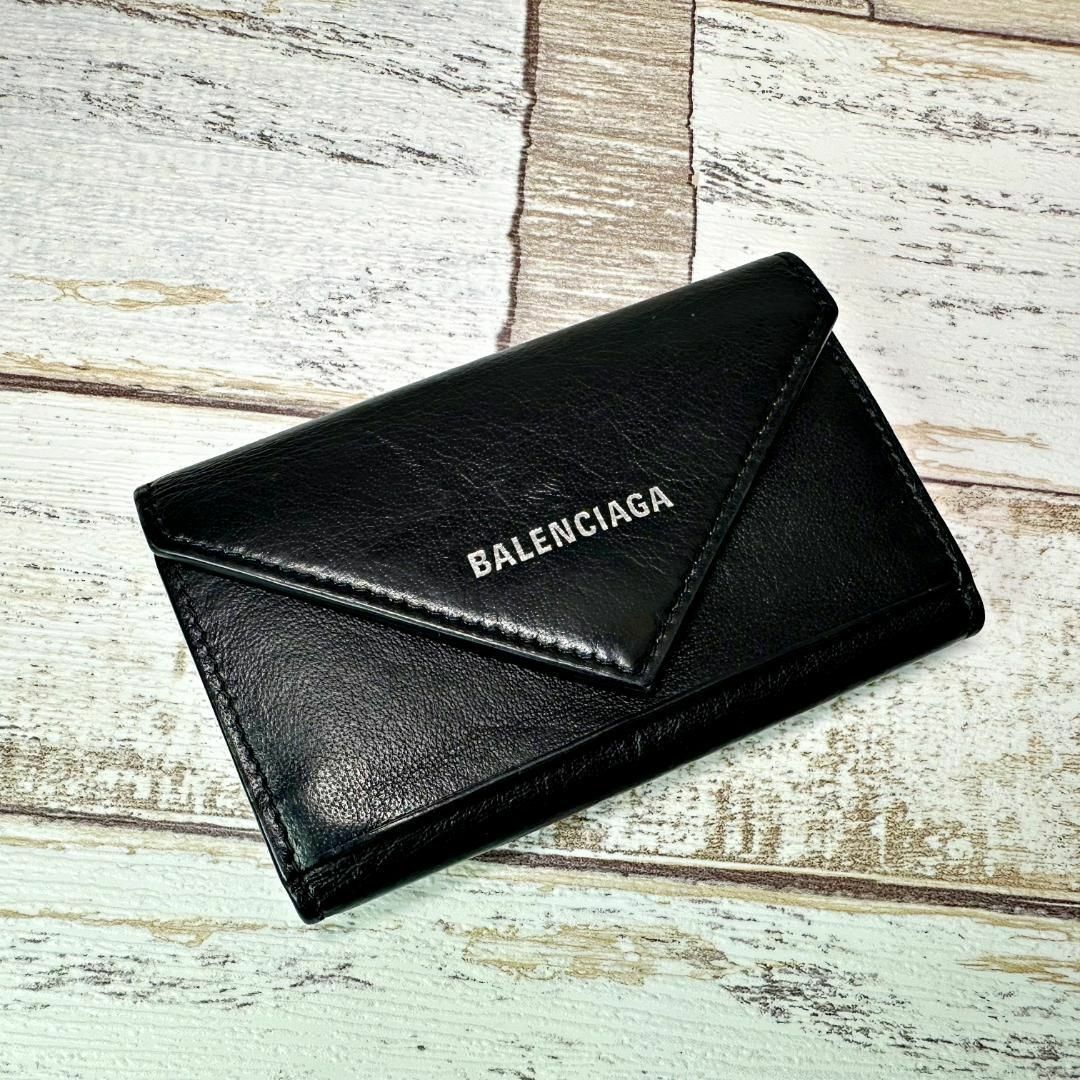 BALENCIAGA バレンシアガ ６連キーケース キーリング付き ブラック