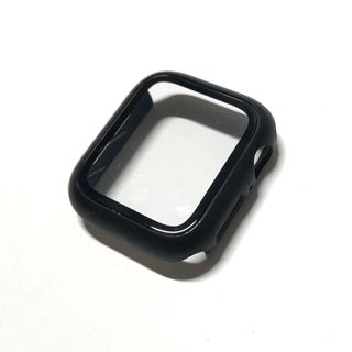 Apple Watch用保護ケース　保護カバー　マットブラック(モバイルケース/カバー)