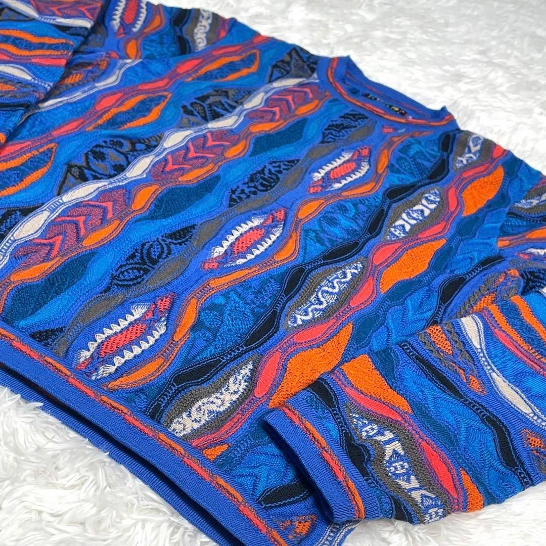 COOGI(クージー)の美品　COOGI　クージー　３Dニット　セーター　ウール　オーストラリア製 メンズのトップス(ニット/セーター)の商品写真