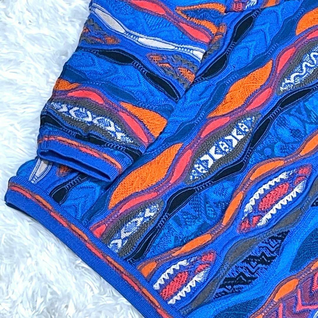 COOGI(クージー)の美品　COOGI　クージー　３Dニット　セーター　ウール　オーストラリア製 メンズのトップス(ニット/セーター)の商品写真