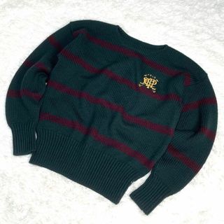 ラルフローレン(Ralph Lauren)のラルフローレン　LAINE　ヴァージンウール　ニット　セーター　厚手　ボーダー(ニット/セーター)