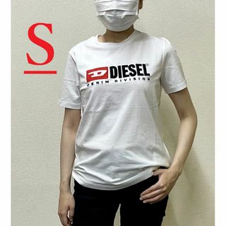 ディーゼル(DIESEL)のディーゼル　レディース　Tシャツ 20B23　S　ホワイト　新品　A05033(Tシャツ(半袖/袖なし))