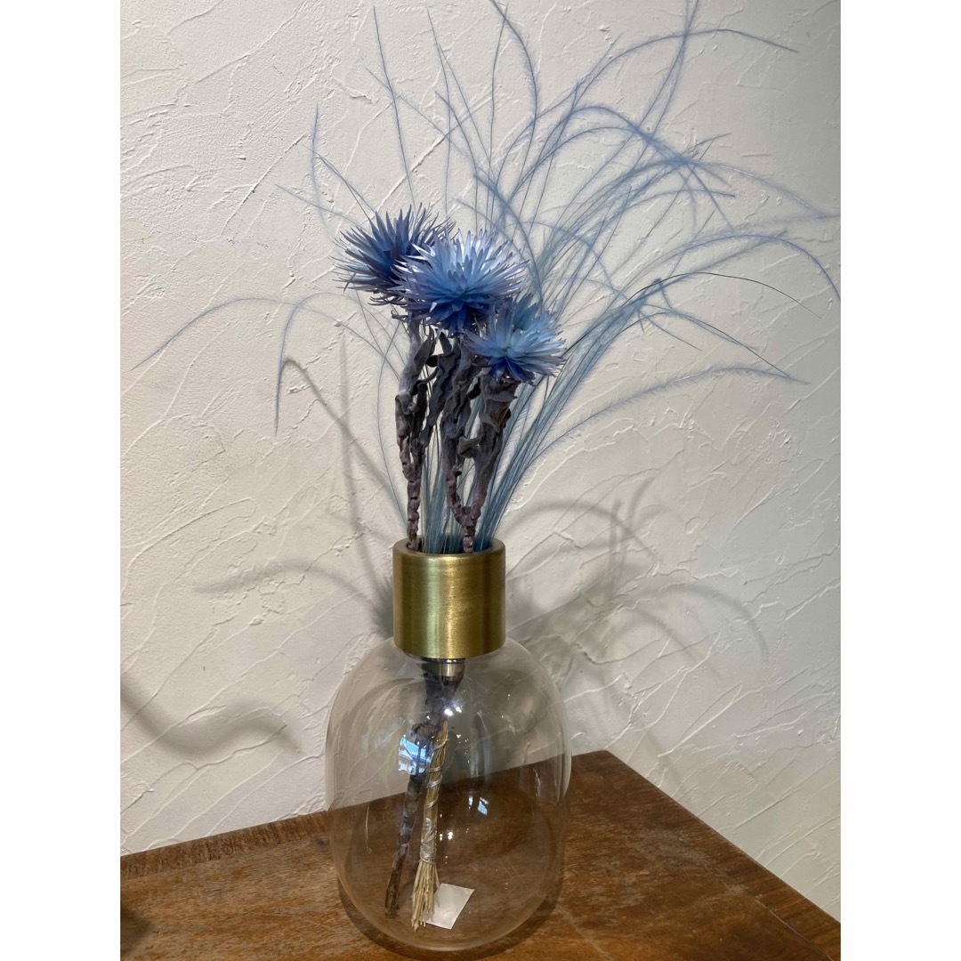 ガラスベース M55-1876 ガラス　花瓶