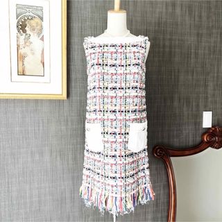 シャネル フリンジ ひざ丈ワンピース(レディース)の通販 16点 | CHANEL