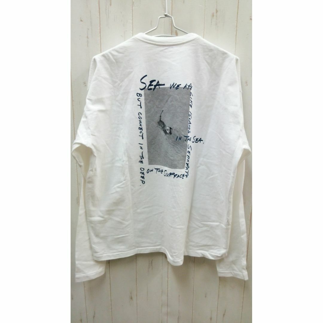 SEA(シー)のSEA  GRAPHIC L/S POCKET TEE レディースのトップス(Tシャツ(長袖/七分))の商品写真