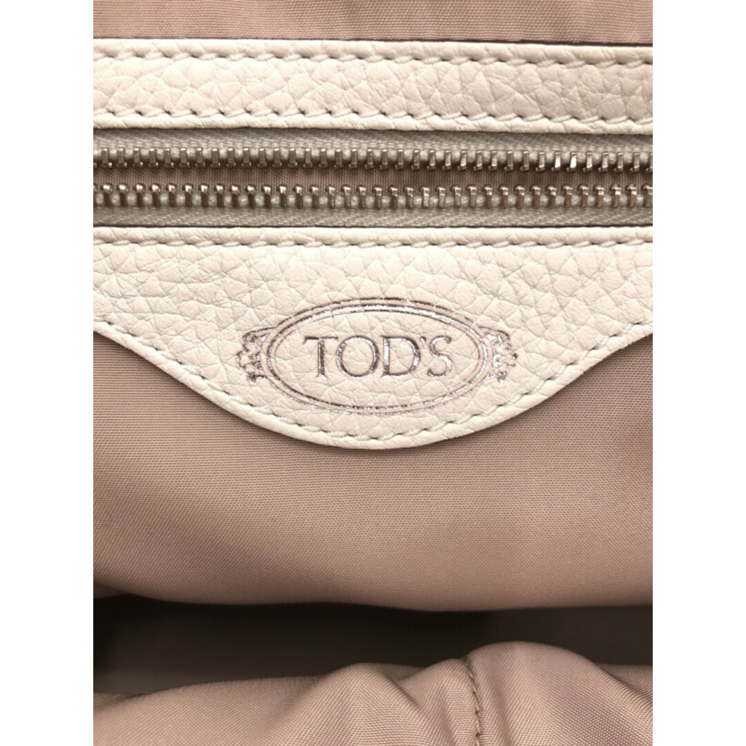 TOD’S トッズ レザートートバッグ ホワイト