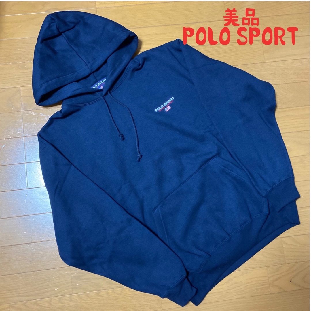 希少 90s POLO SPORT ビンテージ ロゴ  スウェット ポロスポーツ