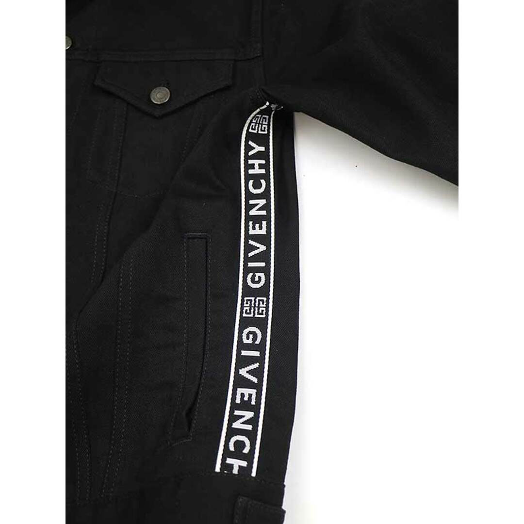 GIVENCHY(ジバンシィ)のGIVENCHY ジバンシィ サイドロゴテープデザインデニムジャケット メンズのジャケット/アウター(Gジャン/デニムジャケット)の商品写真