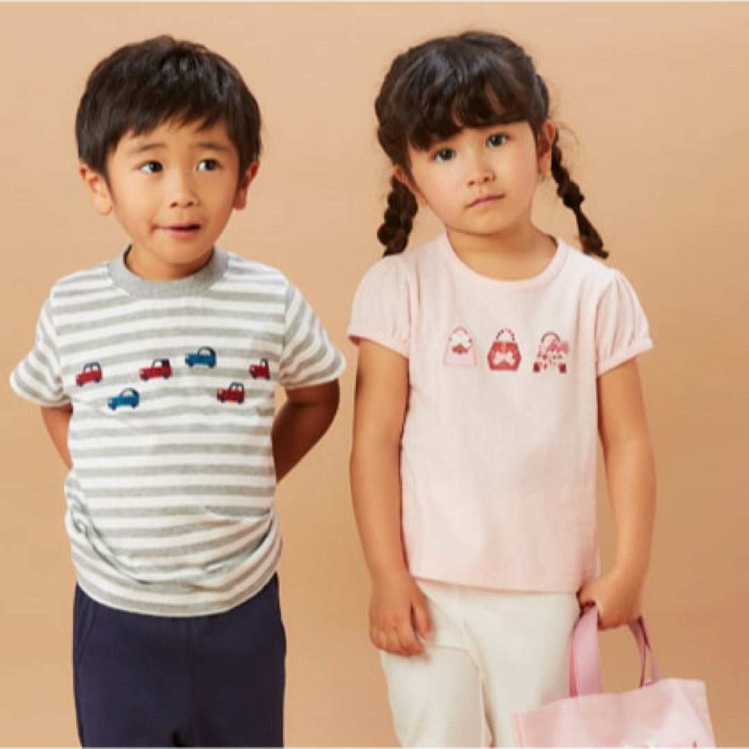 familiar(ファミリア)のファミリア　Tシャツ　100 キッズ/ベビー/マタニティのキッズ服女の子用(90cm~)(Tシャツ/カットソー)の商品写真