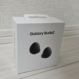 サムスン(SAMSUNG)のSAMSUNG ワイヤレスイヤホン GALAXY BUDS2 BLACK ONY(ヘッドフォン/イヤフォン)