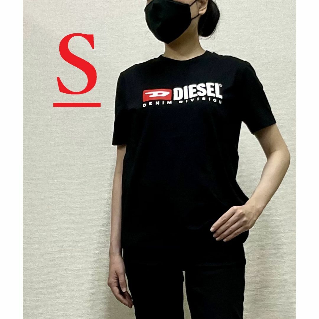 ディーゼル　レディース　Tシャツ 20A23　S　ブラック　新品　A05033