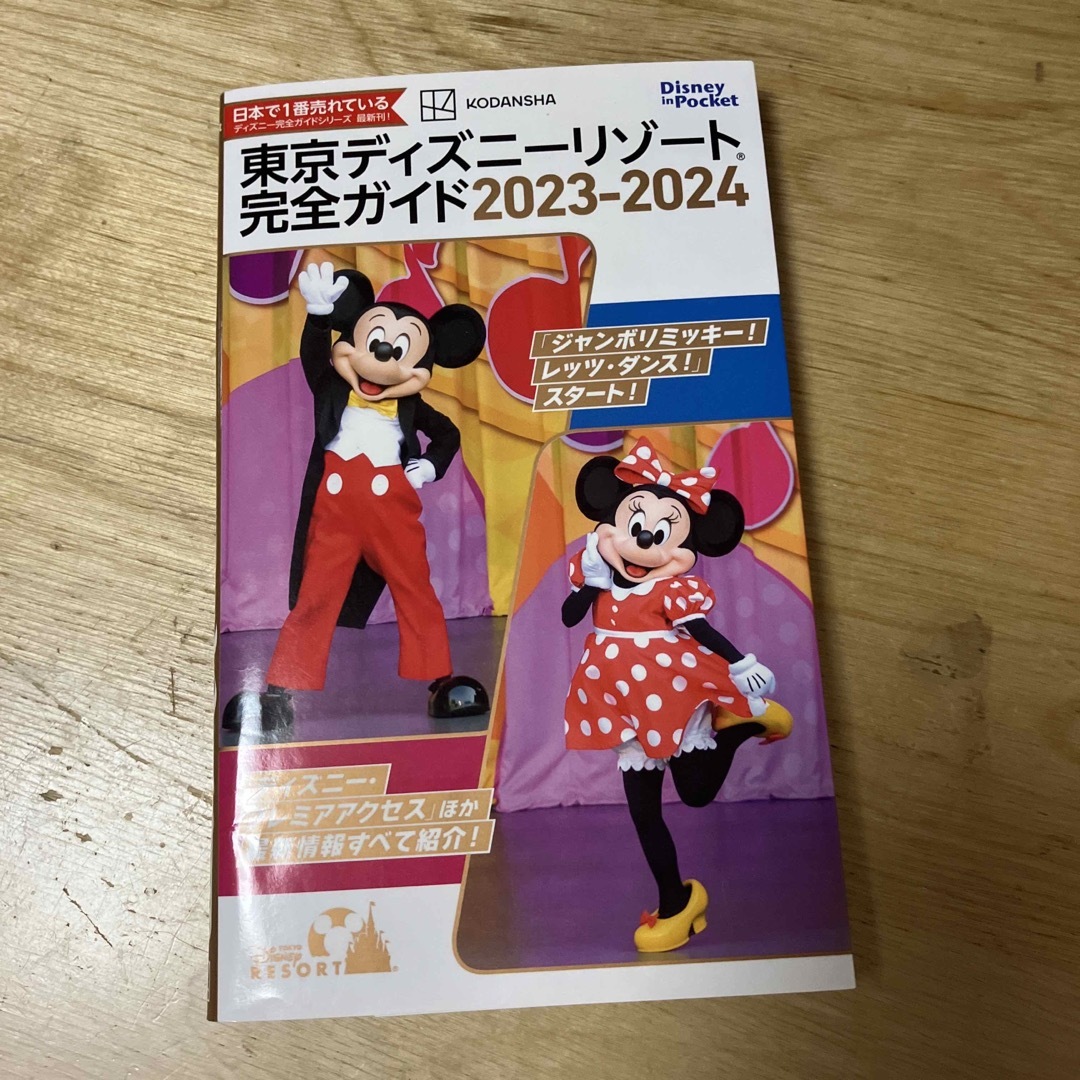 講談社(コウダンシャ)の東京ディズニーリゾート完全ガイド ２０２３－２０２４ エンタメ/ホビーの本(地図/旅行ガイド)の商品写真