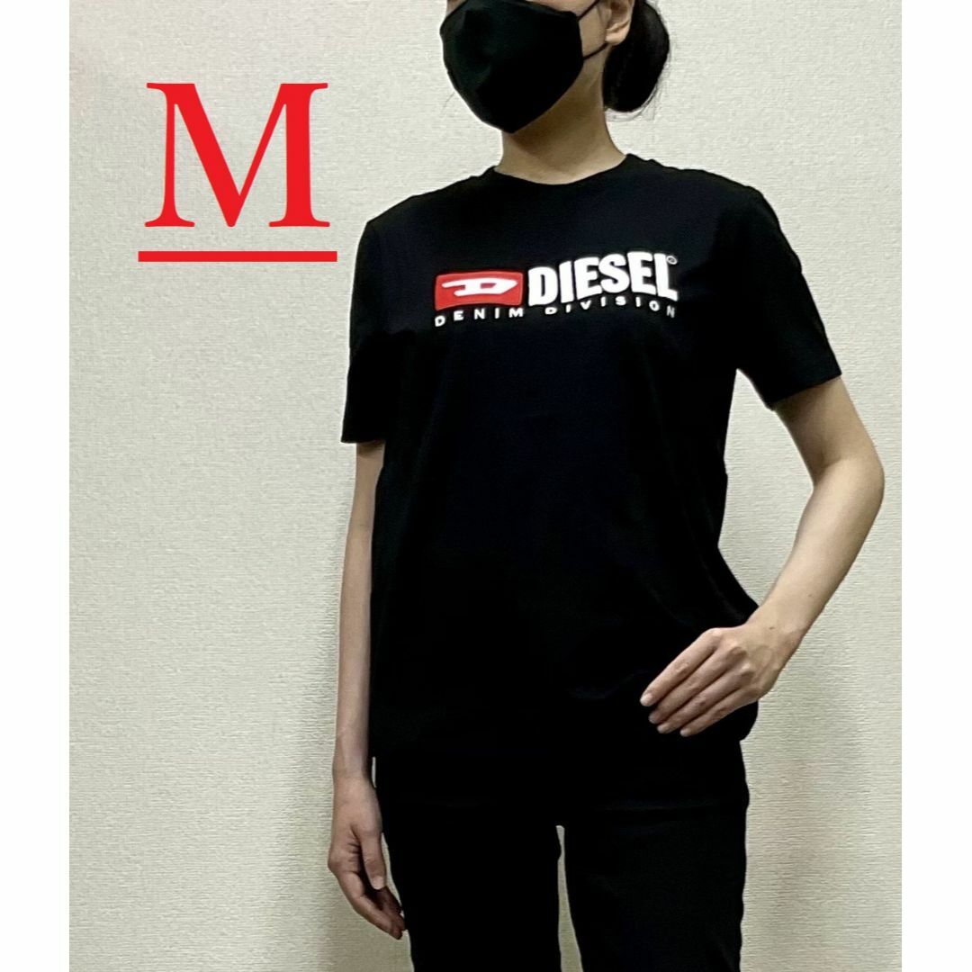 ディーゼル　レディース　Tシャツ 20A23　M　ブラック　新品　A05033