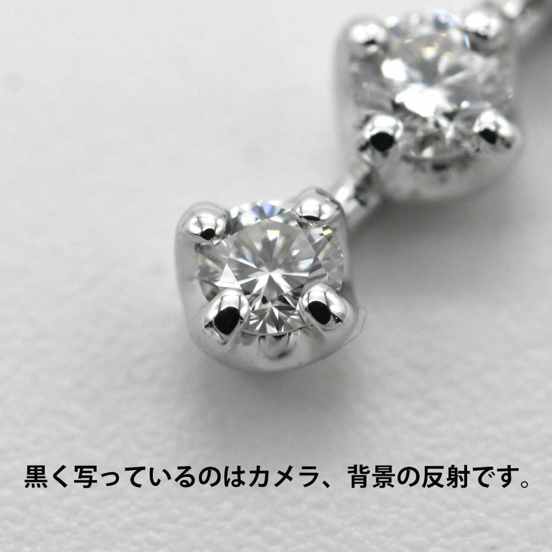 極美品 TASAKI ダイヤモンド K18WG ネックレス A02091