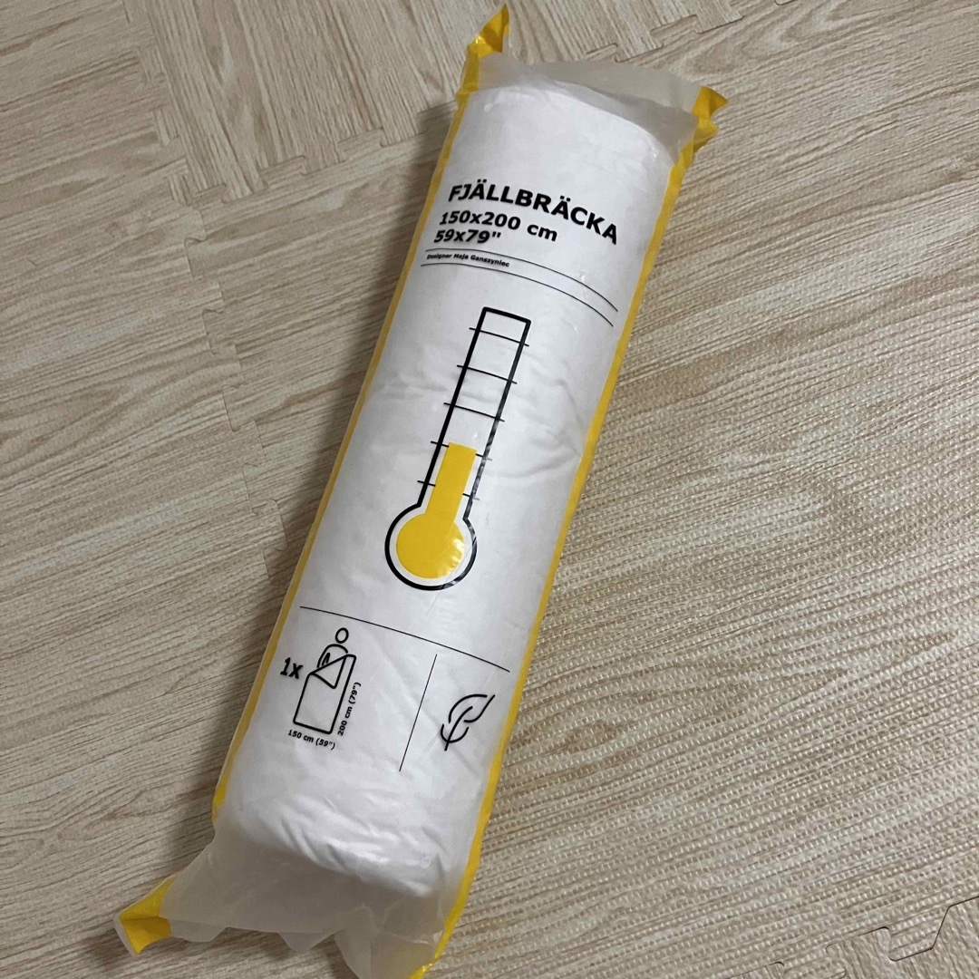 新品　IKEA 羽毛　掛け布団　FJALLBRACKA 羽毛布団　シングル