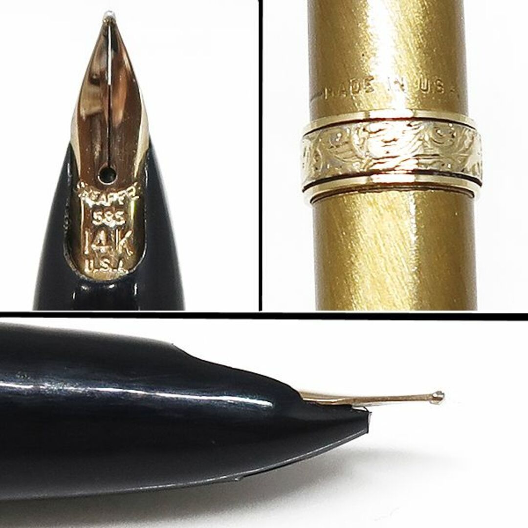 SHEAFFER シェーファー ペン先 14K ゴールド 万年筆 USA製