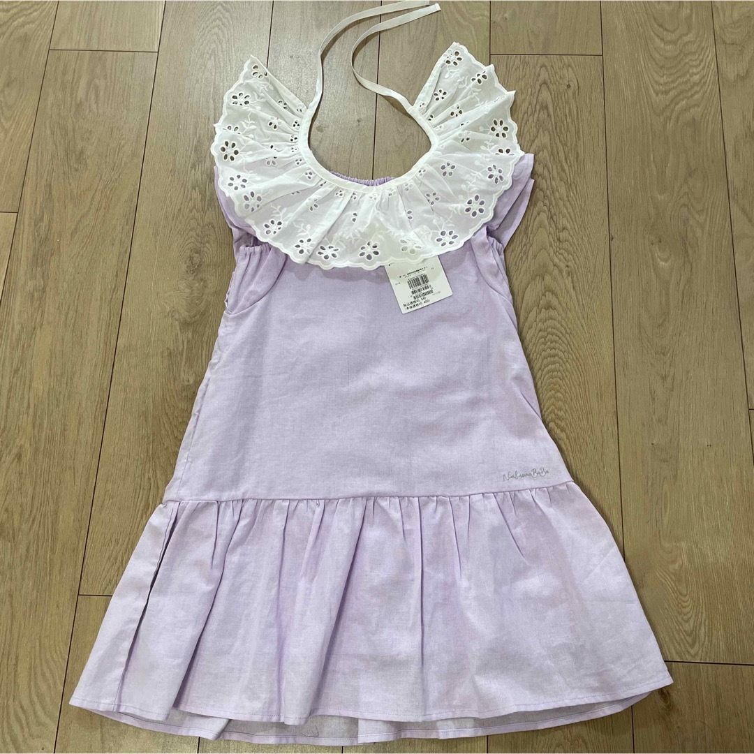 Noeil aime BeBe(ノイユエームべべ)のべべ　❤️ 新品！　半袖　ワンピース キッズ/ベビー/マタニティのキッズ服女の子用(90cm~)(ワンピース)の商品写真