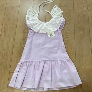 ノイユエームべべ(Noeil aime BeBe)のべべ　❤️ 新品！　半袖　ワンピース(ワンピース)