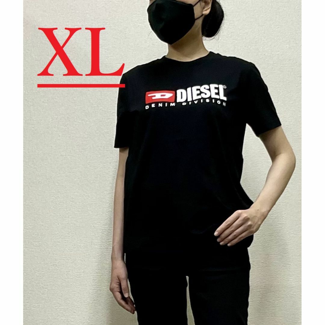 ディーゼル　レディース　Tシャツ 20A23　XL　ブラック　新品　A05033