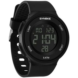 メンズ腕時計 新品 Synoke 50M防水 デジタルウォッチ(腕時計(デジタル))