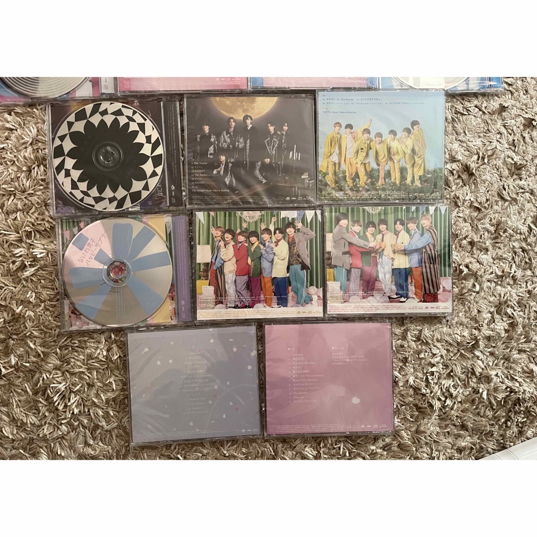 なにわ男子 CDまとめ売り シングル アルバム 初心LOVEからスペキスまで