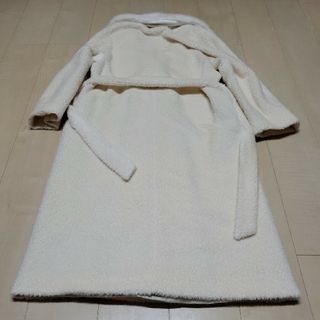 Max Mara - MAX MARA STUDIO☆襟ミンクアルパカシャギーコート ...