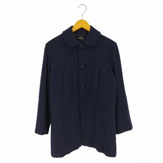 tricot COMME des GARCONS トリコ コム デ ギャルソン ジャケット アウター シャツ ニット ブラック 黒 FREE 長袖 ストレッチ ウール AD2003 おしゃれ シンプル 無地 【レディース】