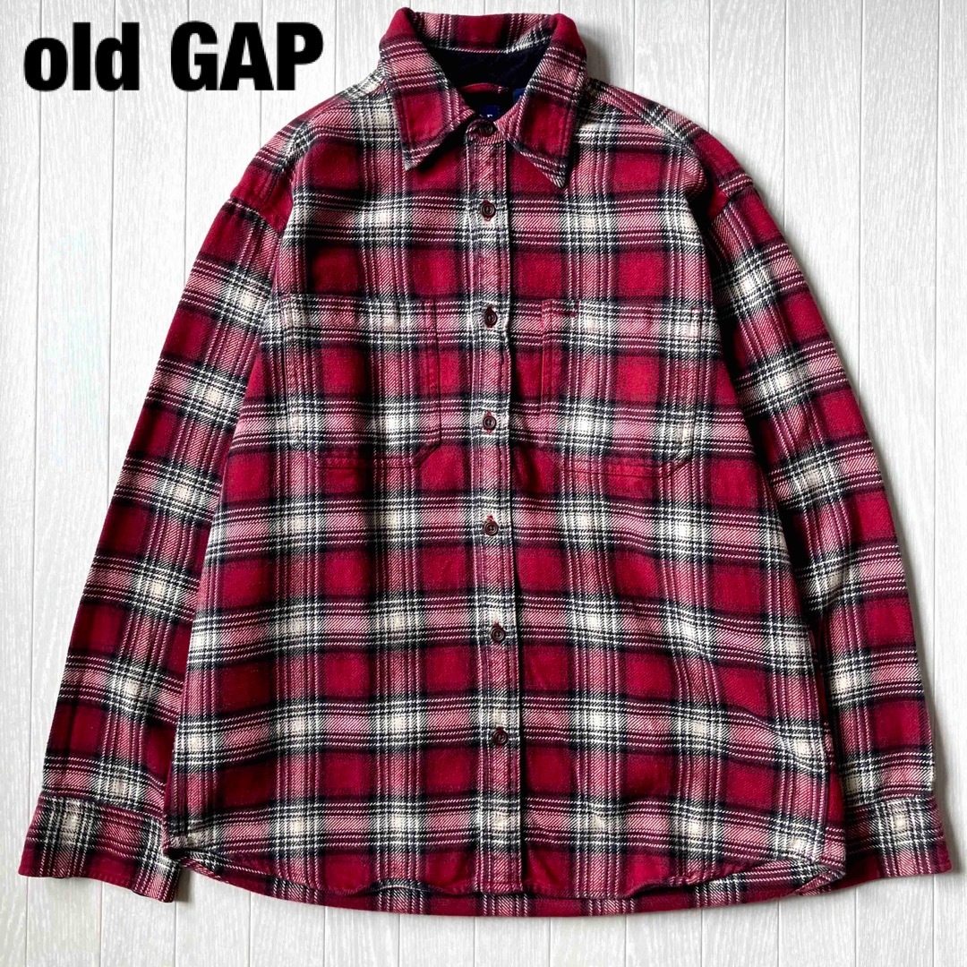 Old GAP ギャップ チェックネルシャツのサムネイル