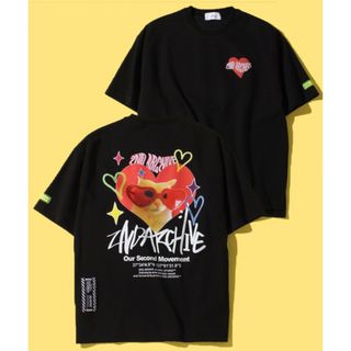 2nd Archive    ビッグTシャツ韓国ファッション　セカンドアーカイブ(Tシャツ/カットソー(半袖/袖なし))