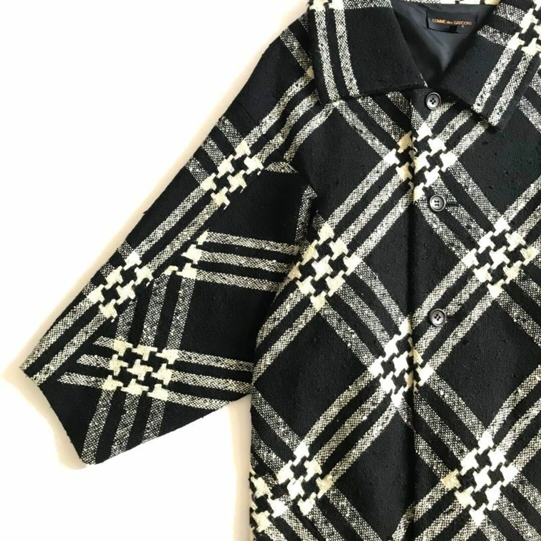 1991AW COMME des GARCONS 千鳥 ビッグ コート S