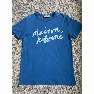 メゾンキツネ(MAISON KITSUNE')のメゾンキツネ　ロゴTシャツ(Tシャツ/カットソー(半袖/袖なし))