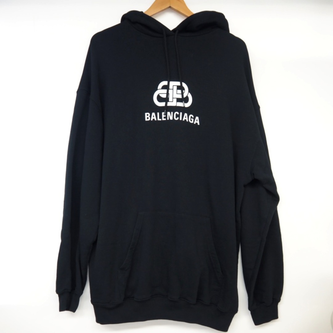 バレンシアガ BALENCIAGA パーカー 19年 570792 ブラック-