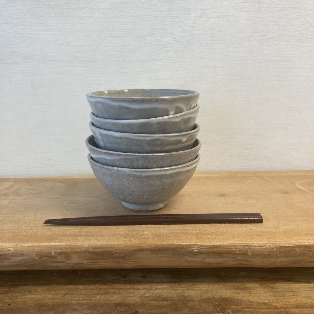 新品　陶器　陶芸作家　黒の薬味皿6枚　L