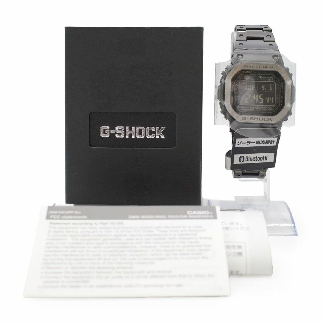未使用 CASIO G-SHOCK 腕時計 デジタル ブラック