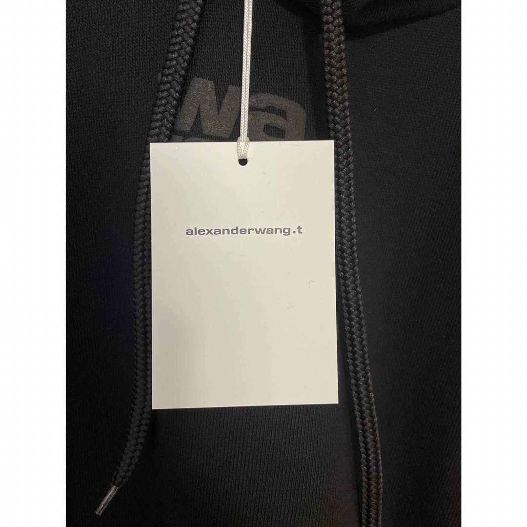 T by Alexander Wang(ティーバイアレキサンダーワン)の■ alexander wang.t コットン テリー ロゴフーディ ■  レディースのトップス(パーカー)の商品写真