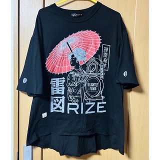 TENSAIBAKA Tシャツ XL 黒 逆天 RIZE The BONEZ