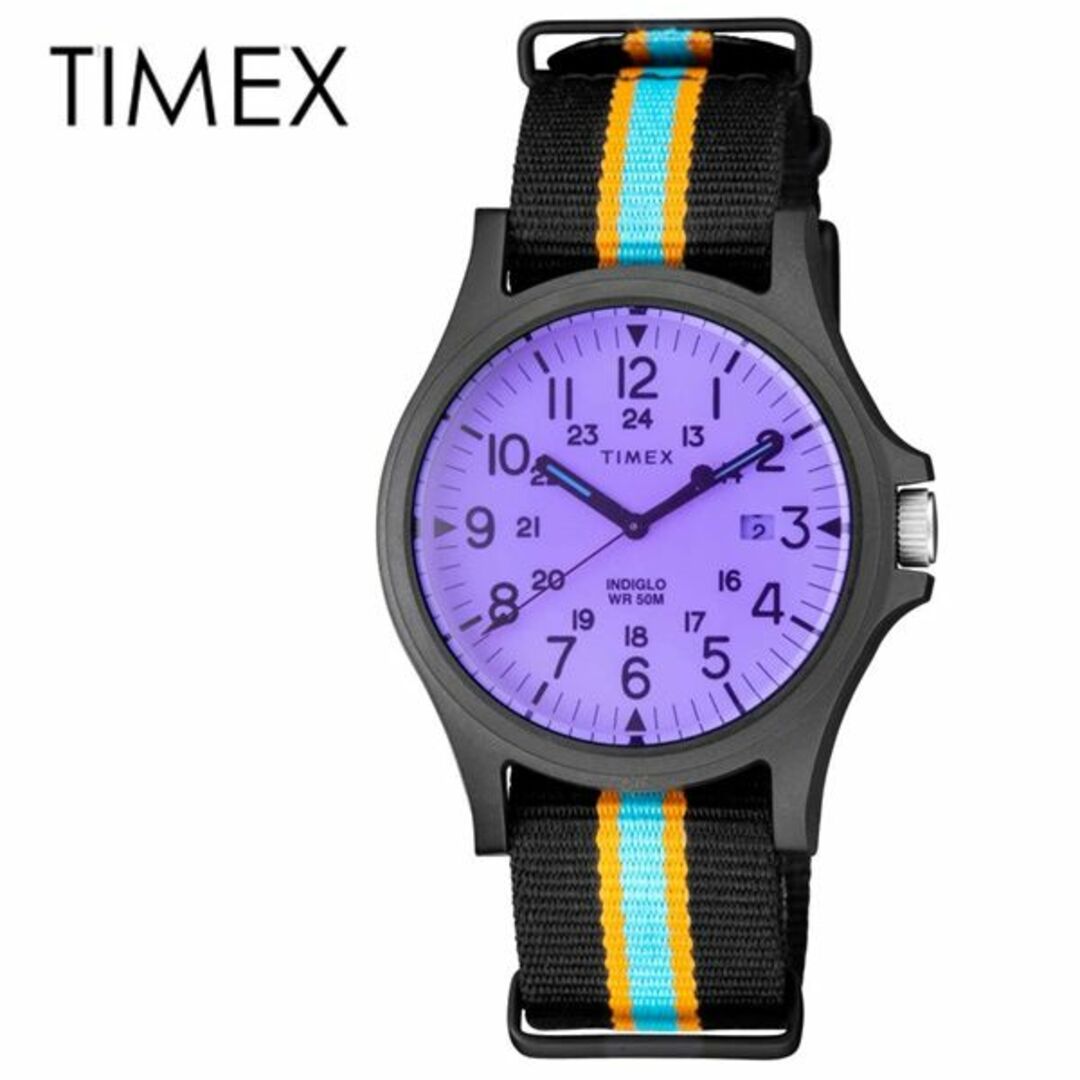 TIMEX(タイメックス)のタイメックス メンズ レディース 腕時計 男女兼用 誕生日プレゼント 就職 就活 退職 入学 卒業 お祝い 時計 彼氏 彼女 プレゼント ありがとう 感謝 お疲れ様 同僚 友達 ギフト ナイロンベルト メンズの時計(腕時計(アナログ))の商品写真