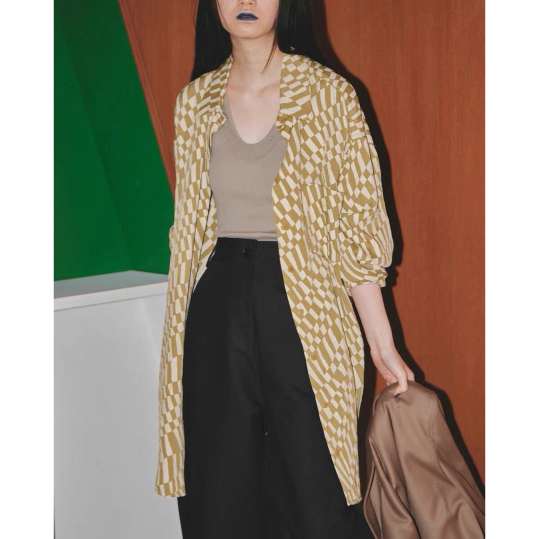 TODAYFUL シャツ/ブラウス Geometric Over Shirts-