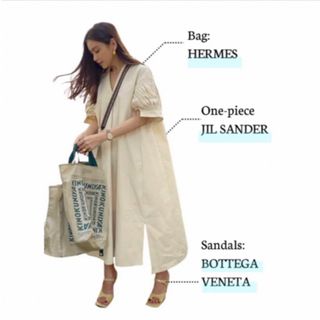 ジルサンダー(Jil Sander)のまき様専用　JIL SANDER ジルサンダー　ワンピース　滝沢眞規子着(ロングワンピース/マキシワンピース)