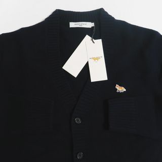 メゾンキツネ(MAISON KITSUNE')の新品 MAISON KITSUNE ベイビー フォックス ニット カーディガン(カーディガン)