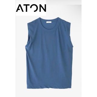 エイトン(ATON)のATON エイトン タンクトップ FRESCA SINGLE JERSEY(タンクトップ)