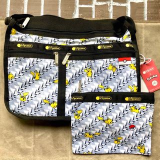 【セット】LeSportsac  ピカチュウ　ポケモン　ショルダー　ポーチ