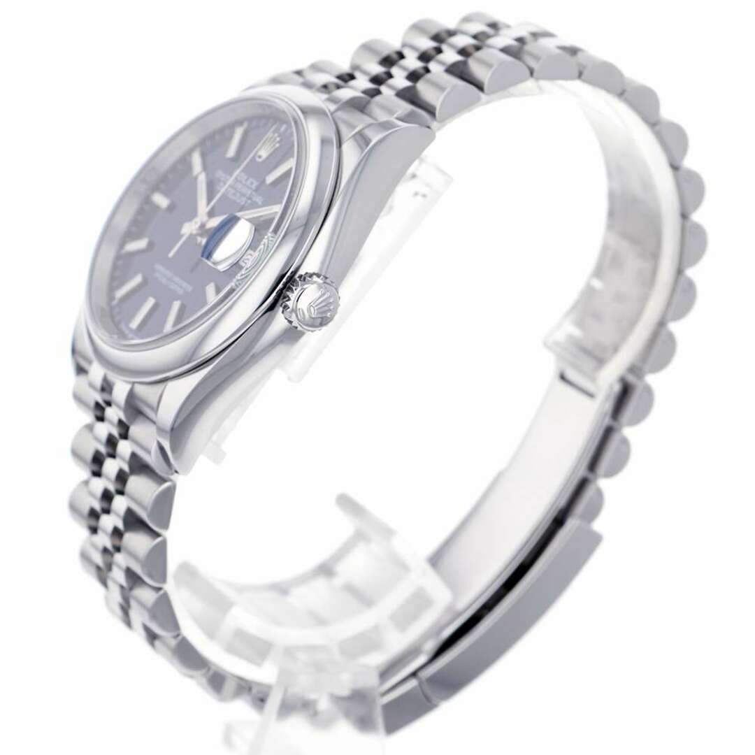 ロレックス デイトジャスト36 ランダムシリアル ルーレット 126200 腕時計 メンズ ブライトブルー文字盤
