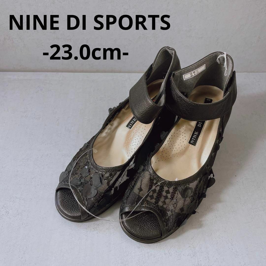 新品NINE DI SPORTS ナインディスポーツ レース　ストラップパンプス | フリマアプリ ラクマ