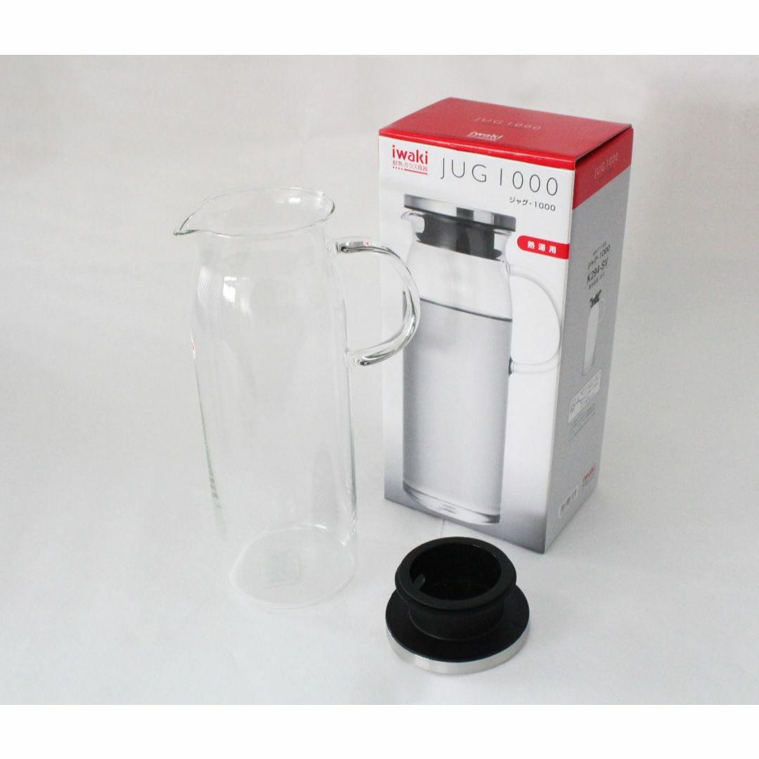 iwaki(イワキ) AGCテクノグラス 耐熱ガラス 麦茶ポット ピッチャー