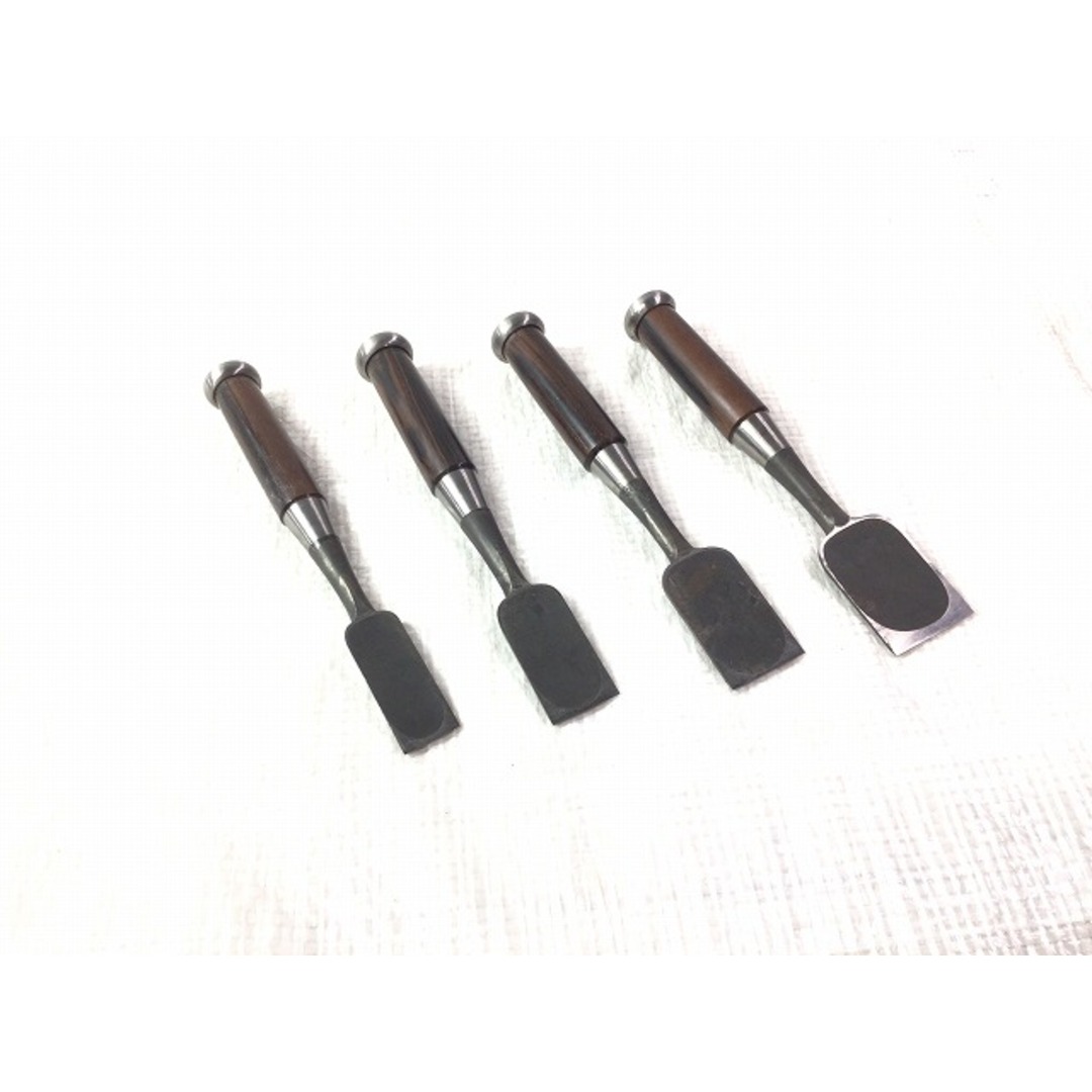 ☆美品☆叩鑿 越孝 別誂追入鑿 10本組鑿 黒丹柄 左官道具 宮大工 ☆美品☆叩鑿 越孝 別誂追入鑿 10本組鑿 黒丹柄 左官道具 宮大工