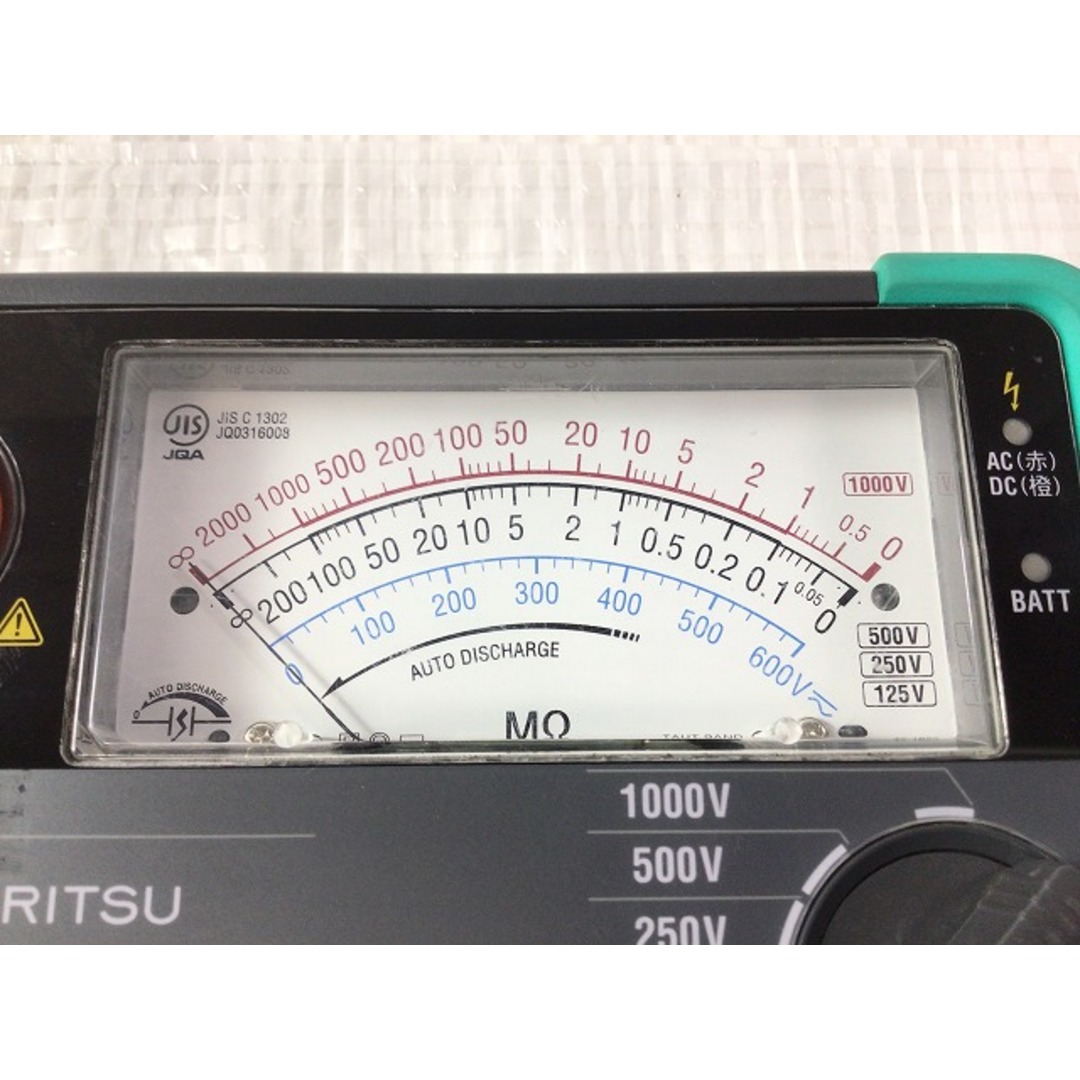 ☆品☆KYORITSU 共立電気計器 絶縁抵抗計 KEW3441 4レンジメガー 電気抵抗計 電気計測器 78022 