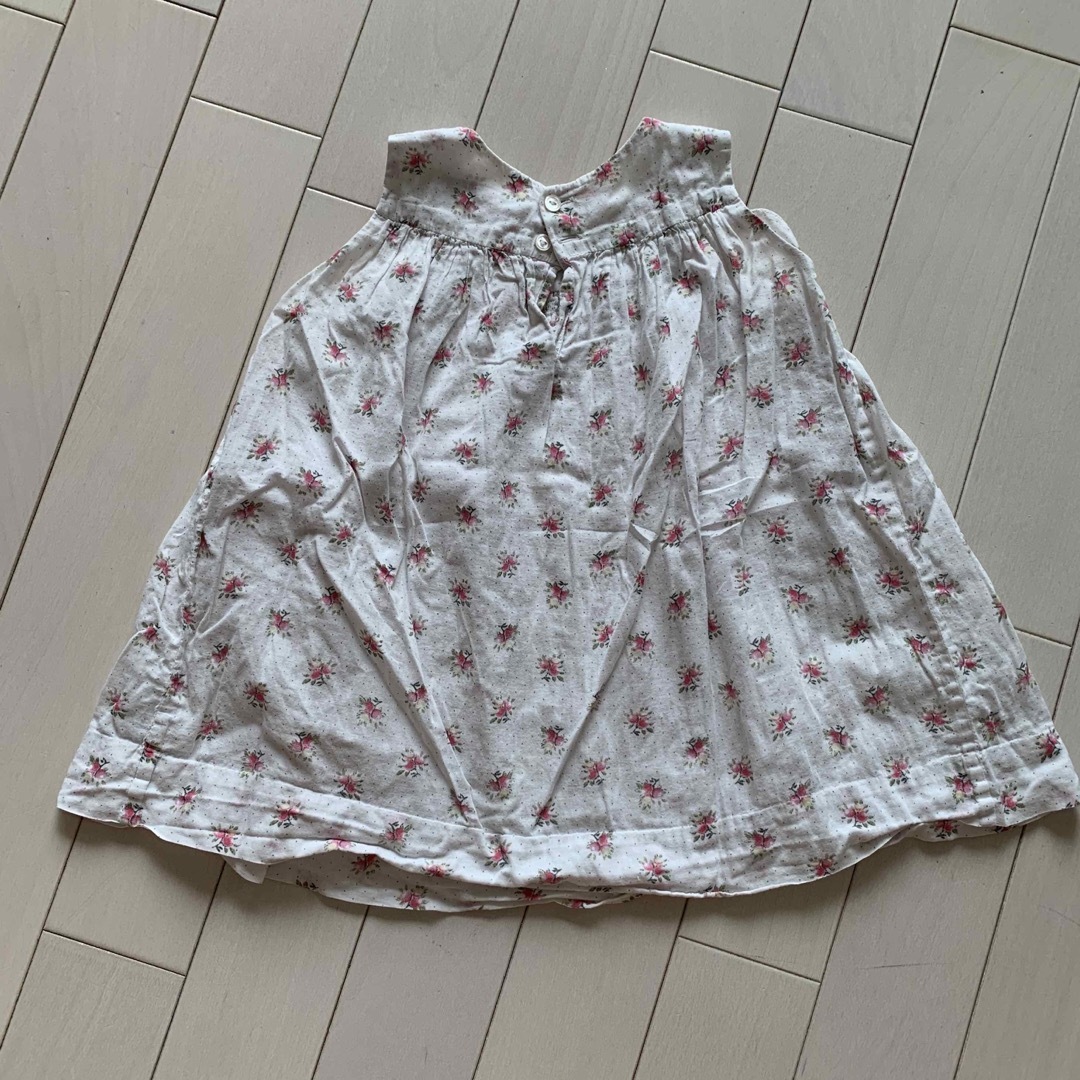 Bonpoint(ボンポワン)のボンポワン　18m ワンピース　カーディガン　セット キッズ/ベビー/マタニティのキッズ服女の子用(90cm~)(カーディガン)の商品写真